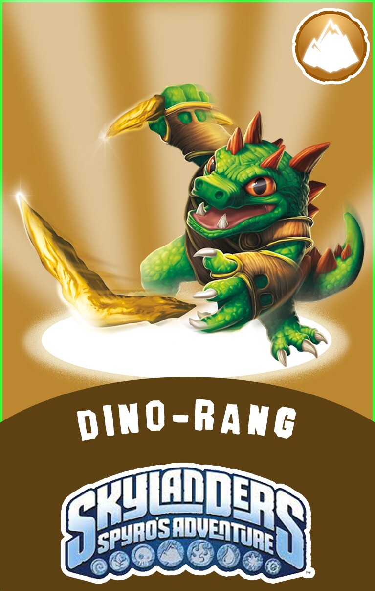 Skylanders Spyro’s Adventure Dino Rang NFC Card FREE SHIPPING