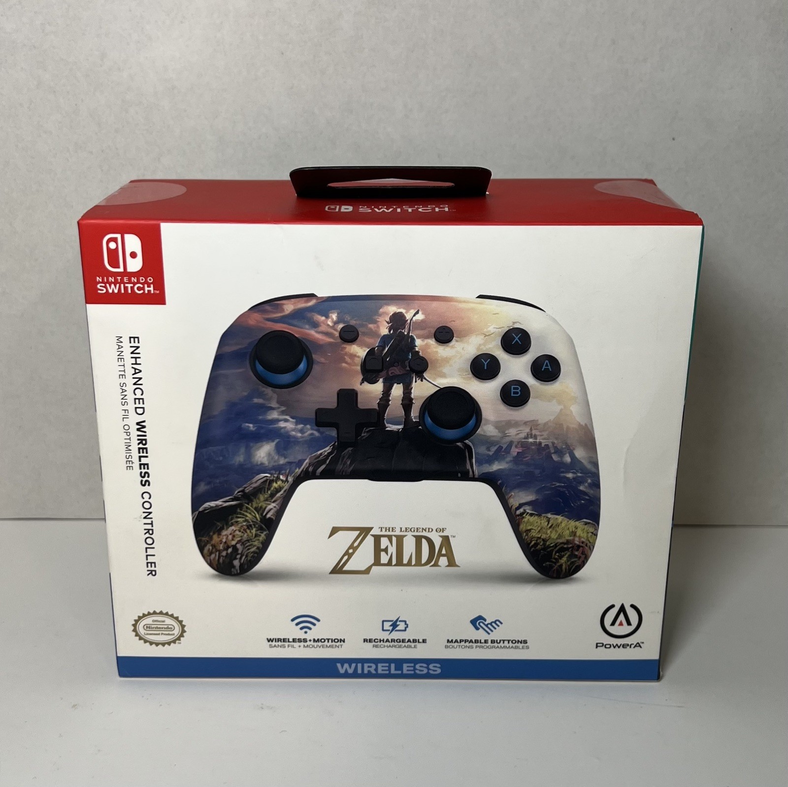 Legend of Zelda Breath of the Wild Wireless Switch Controller Nintendo *New*