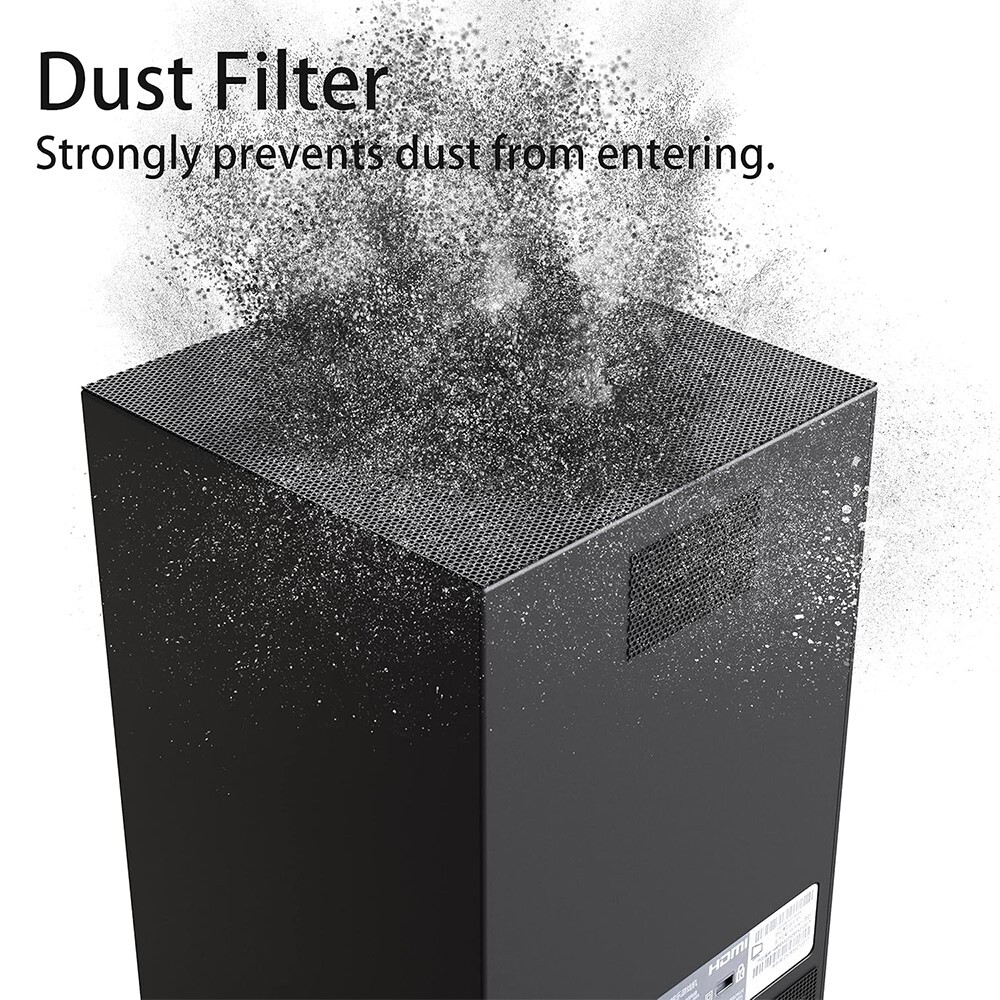 Essential Perfectly Fit Console PVC Protective Dust-Proof Mesh for Xbox Series X