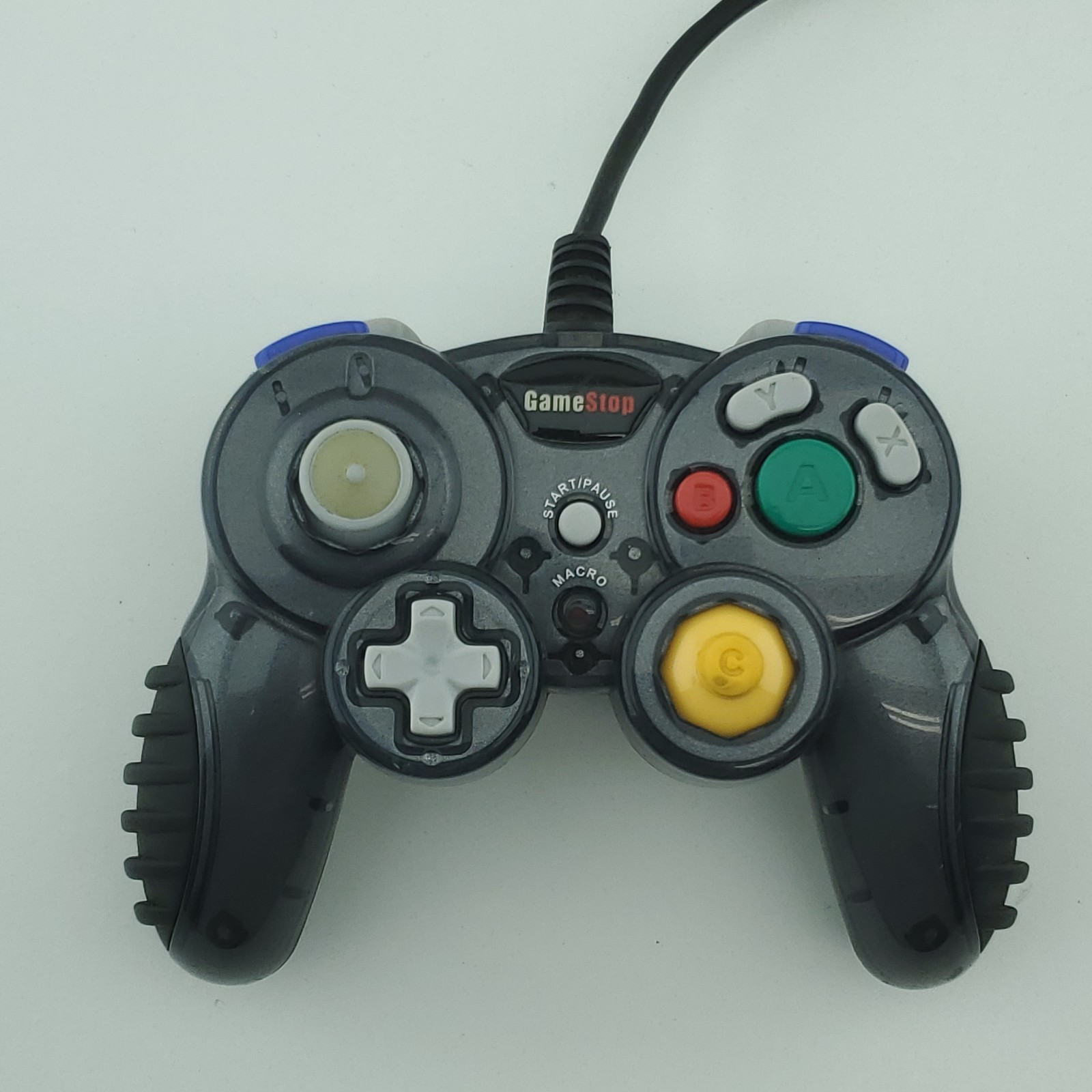 Mad Catz 5636 MicroCon Wired Controller Black For Nintendo GameCube
