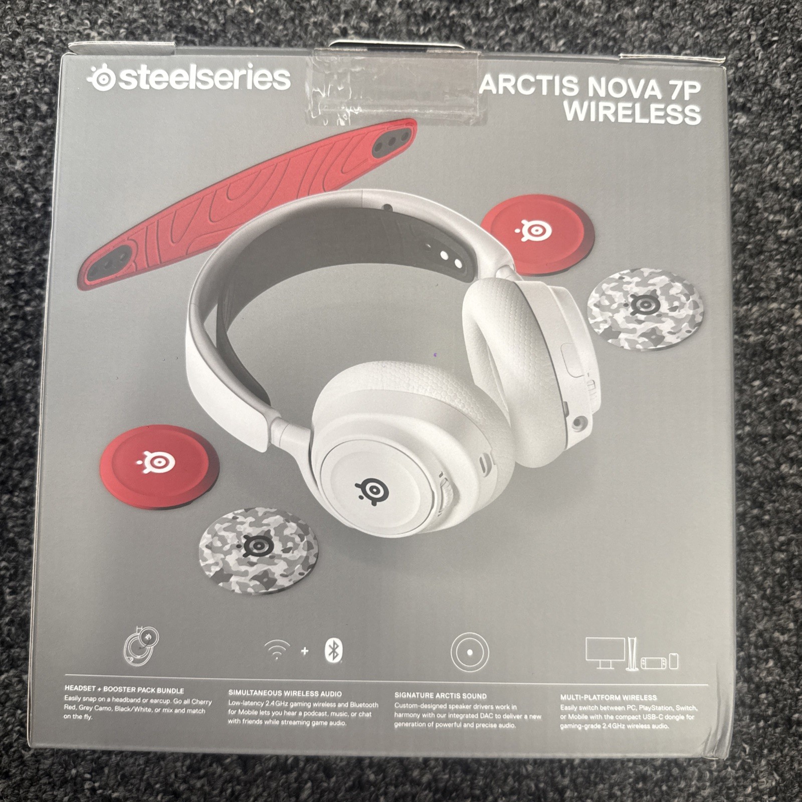 SteelSeries Arctis Nova 7P Wireless Headset New Sealed