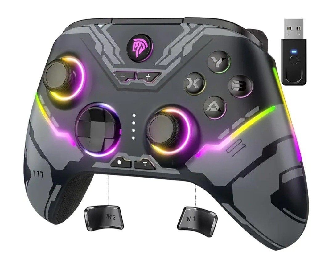 EasySMX X15 Gaming Controller Wireless Bluetooth Long Battery Life PC / Switch