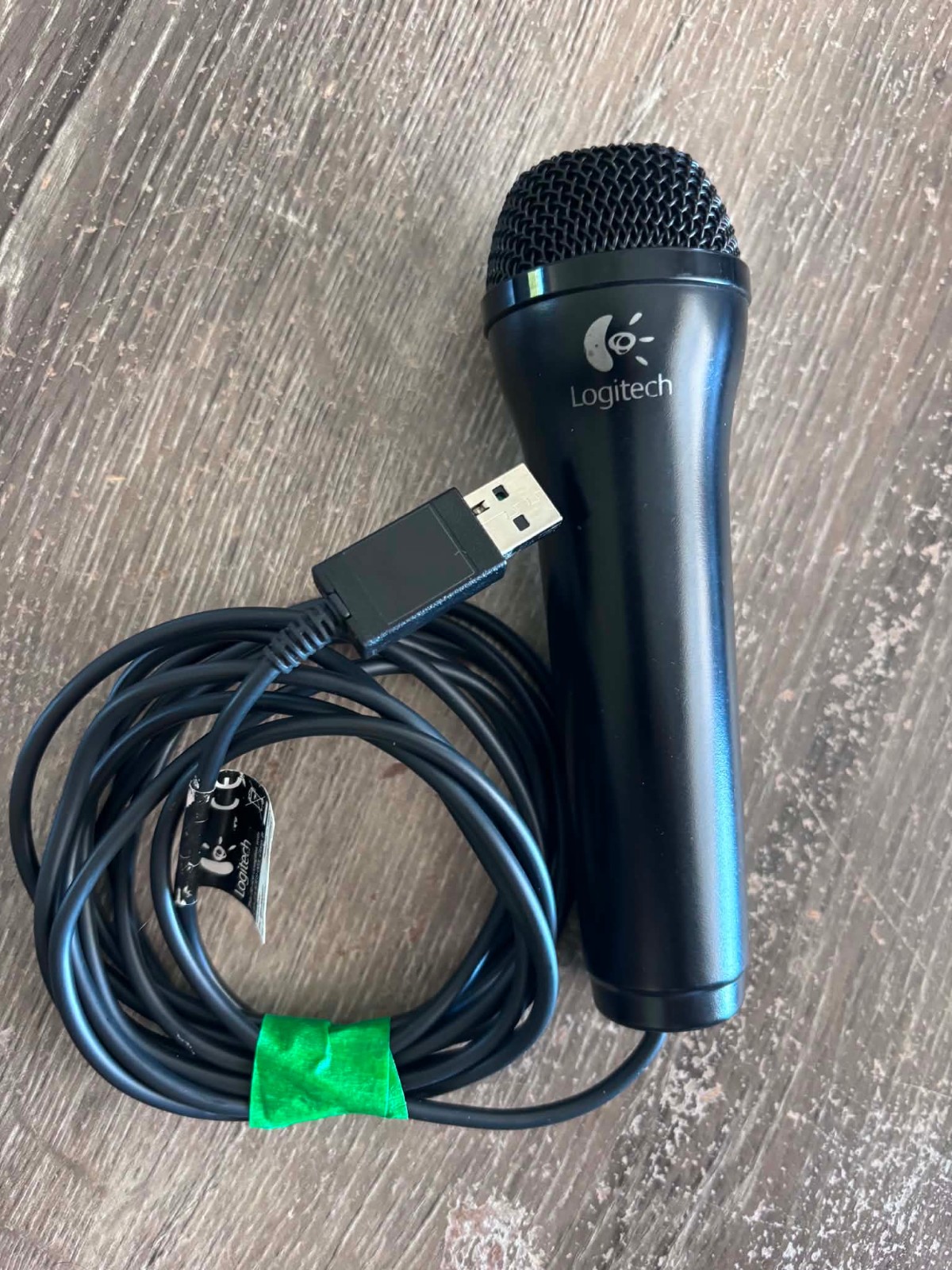 Logitech USB Microphone ICES-003 Class B -PS2-3-4, Xbox 360-One, Wii, Wii U