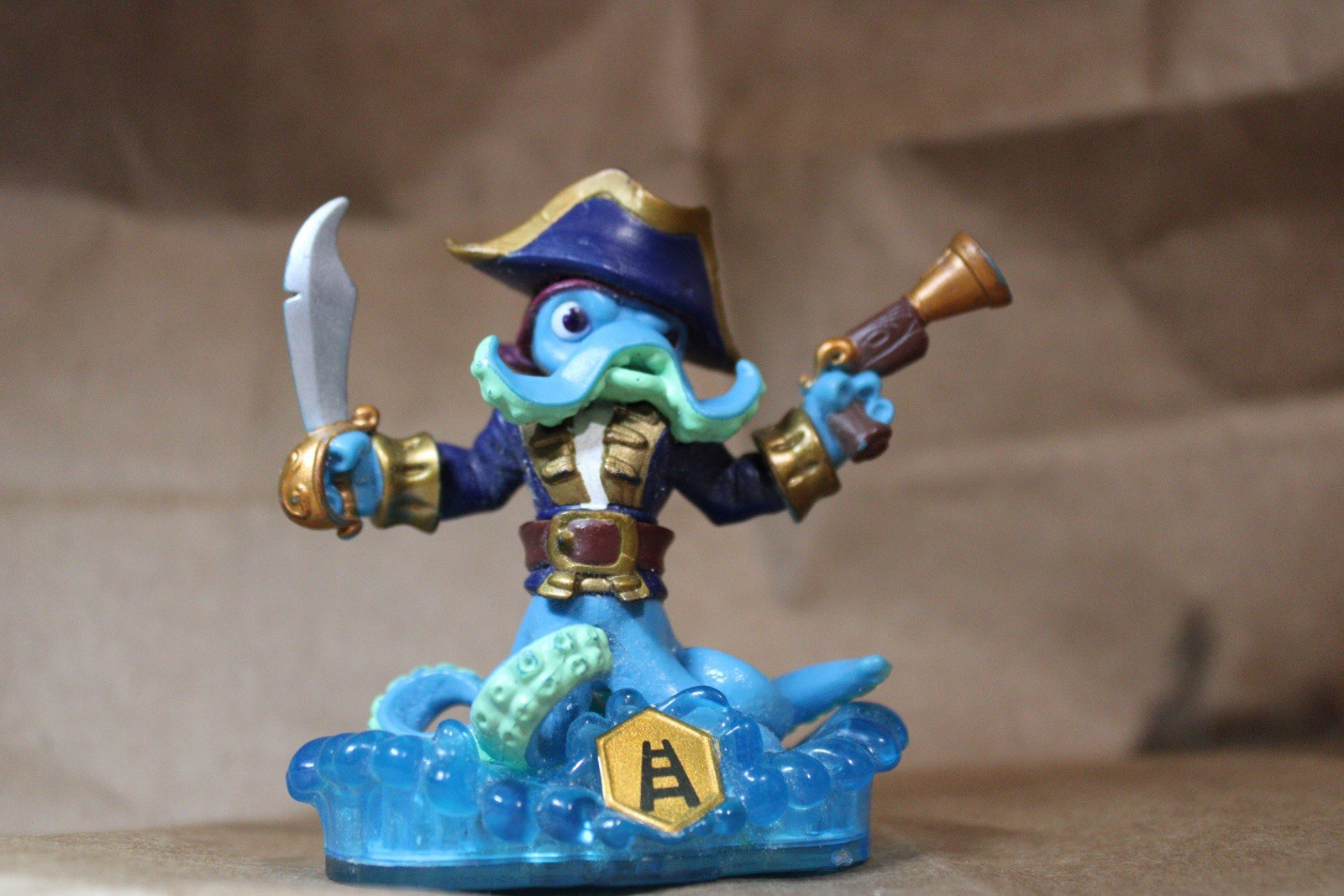 Lot of 4 Skylanders SWAP Force Blast Zone Wash Buckler Rubble Rouser Spy Rise