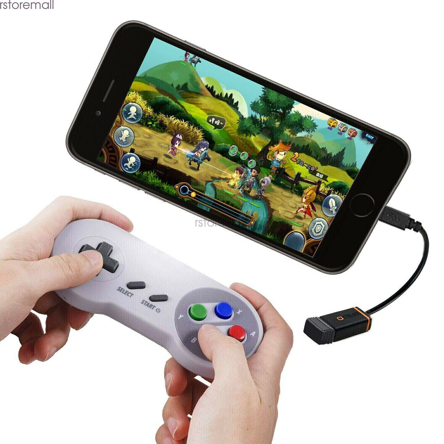 Wireless Controller for Nintendo 64 N64 Console /PC Windows Switch w/ Rumble Pak