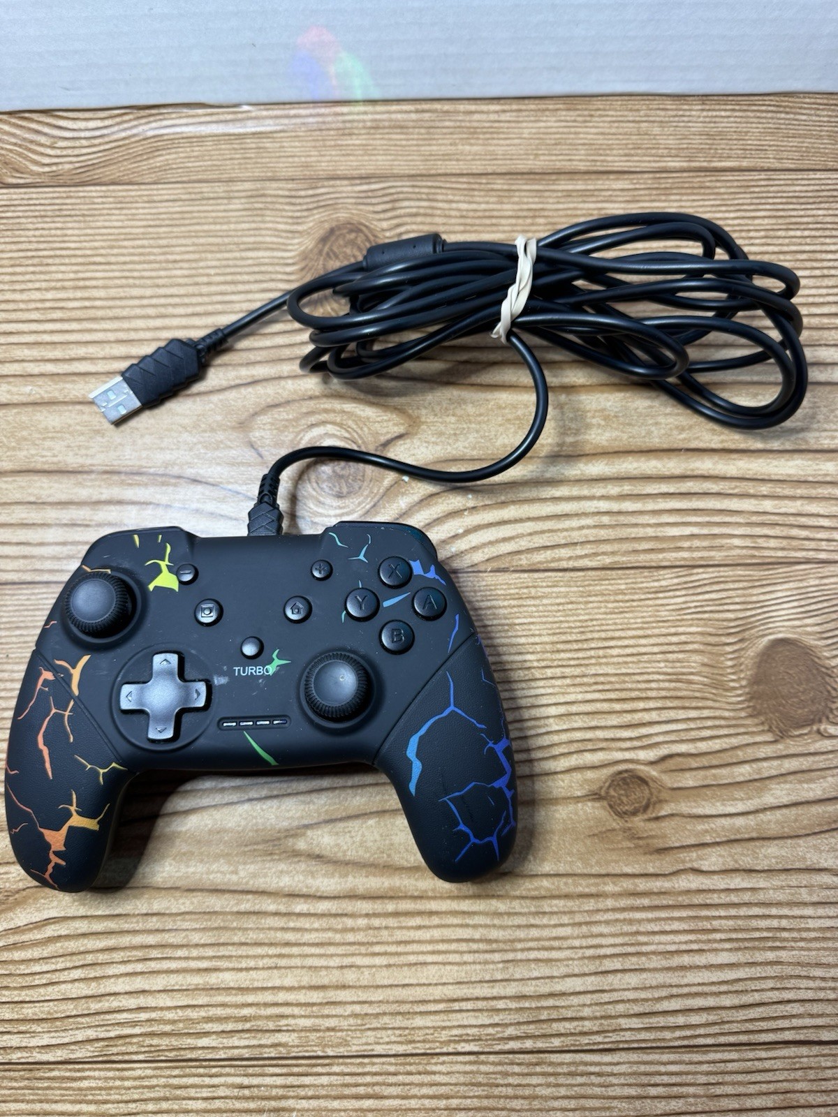 X Rocker Nintendo Switch Controller Wired – Neo Storm – USB 3 meter Cable