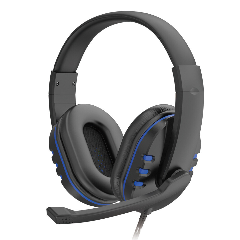 3.5mm Gaming Headset Mic LED Headphones Music Stereo Bass Surround For PC PS4