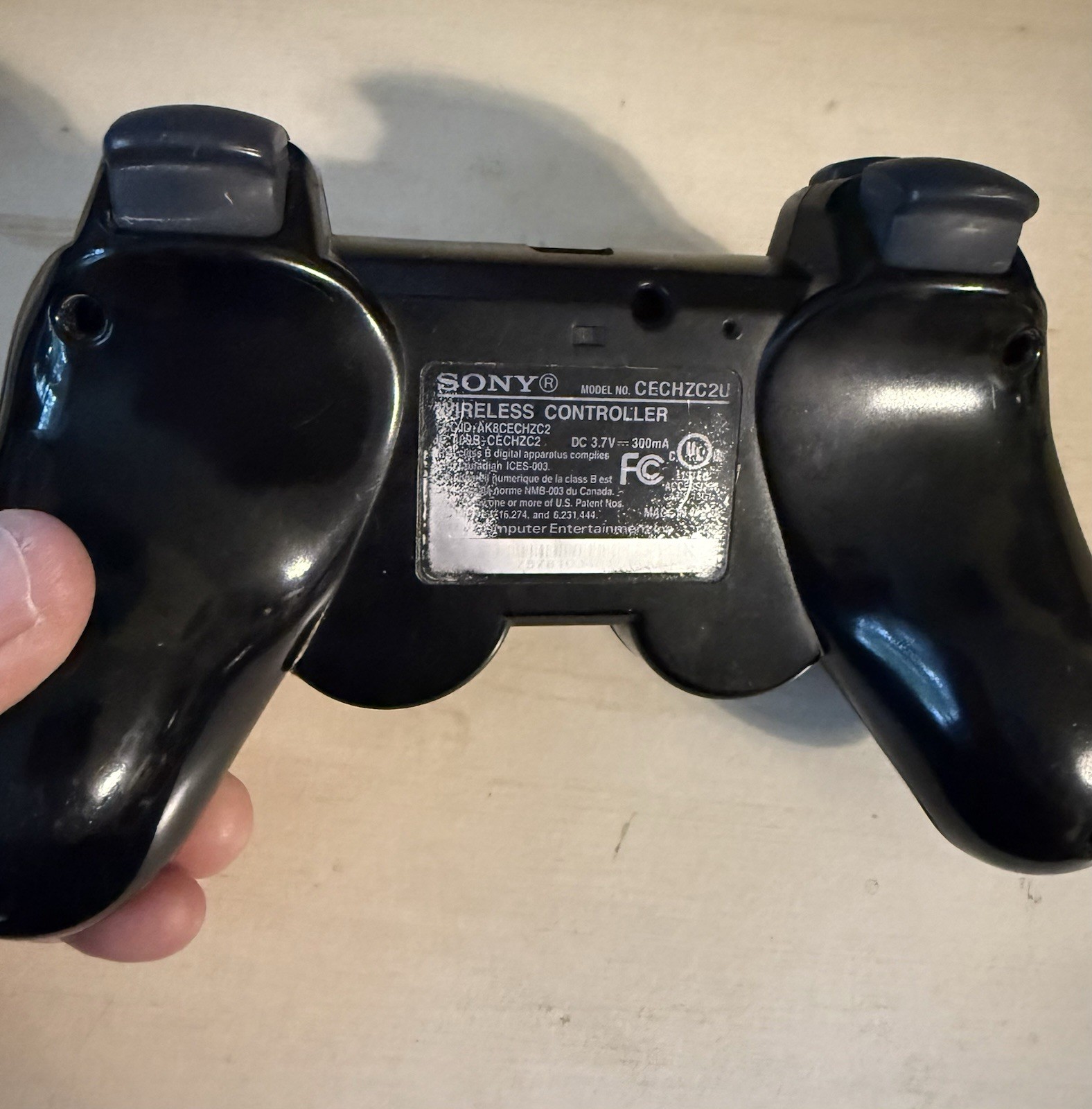 Authentic Sony Playstation 3 PS3 Genuine OEM Dualshock 3 Black Controller