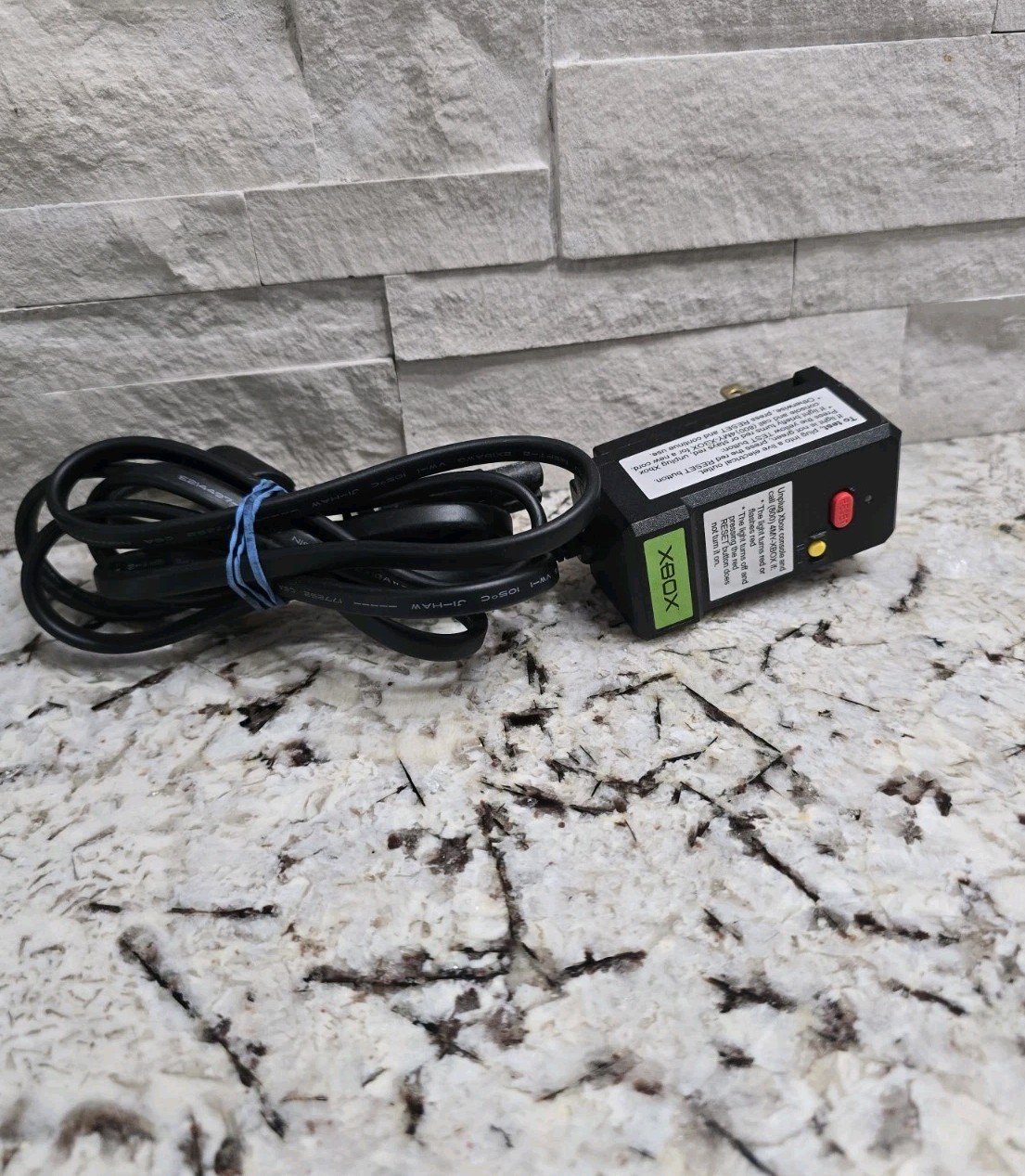 Original Xbox Surge Protection AC Power Adapter Cord X800563-100 TESTED