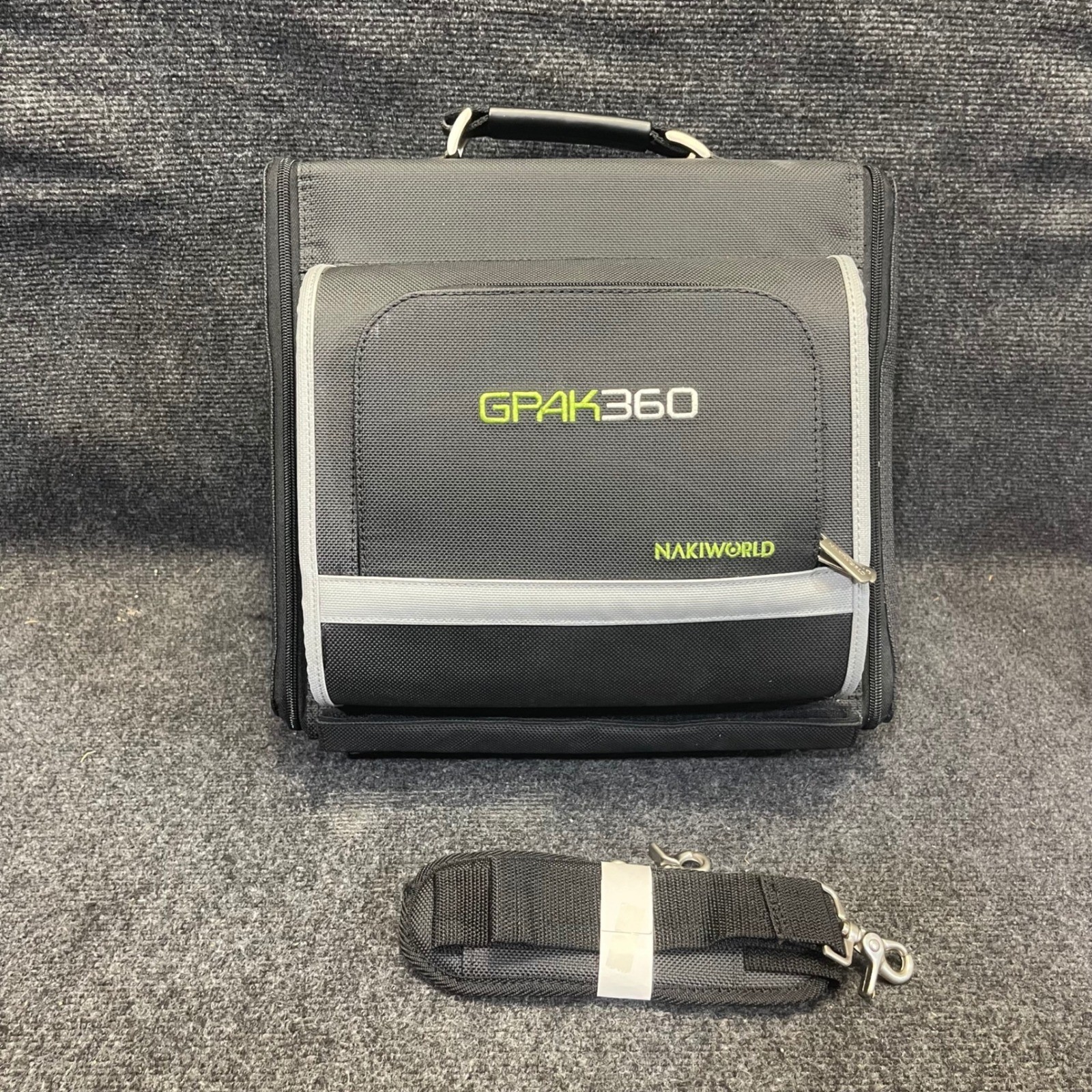 Nakiworld G-Pak 360 Black Xbox 360 Video Gaming Console Travel Bag Case w/ Strap