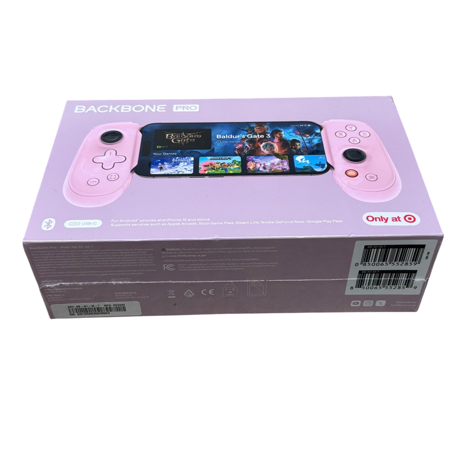 Backbone Pro Bluetooth USB-C Mobile Device Gaming Controller
