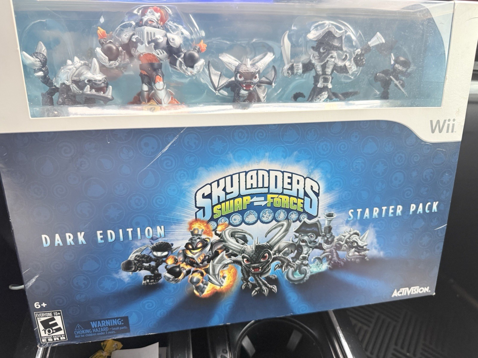 Activision Skylanders Swap Force Dark Edition Starter Pack Wii Exclusive Figures