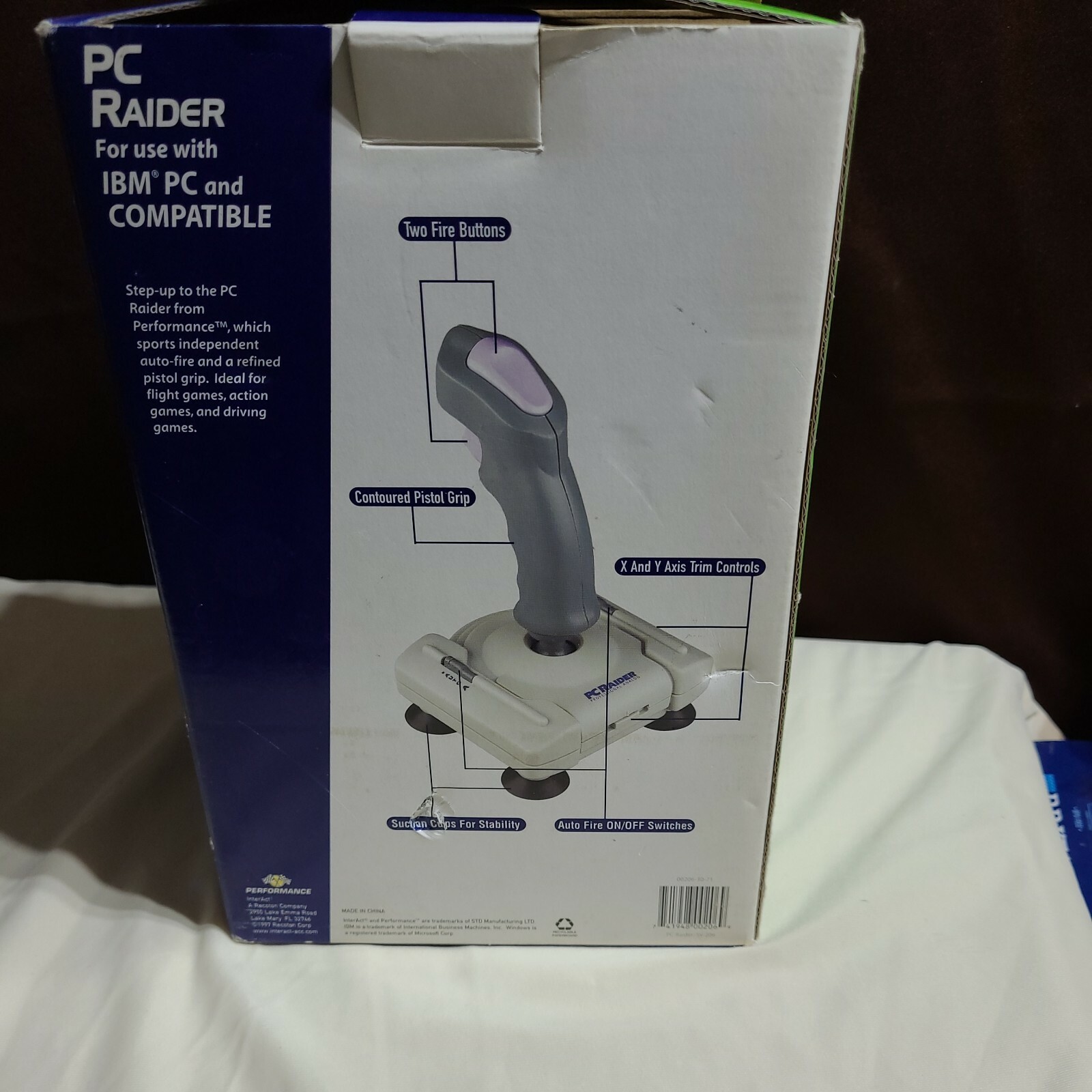 Performance PC Raider Serial Joystick / Controller  SV-206 PC IBM 15 Pin