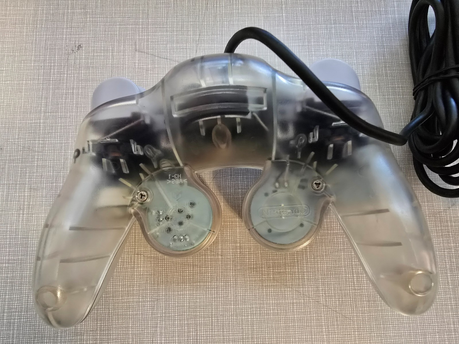 Gamecube controller CYSTAL Nintendo Official NTSC-J DOL-003 GC TESTED US SELLER