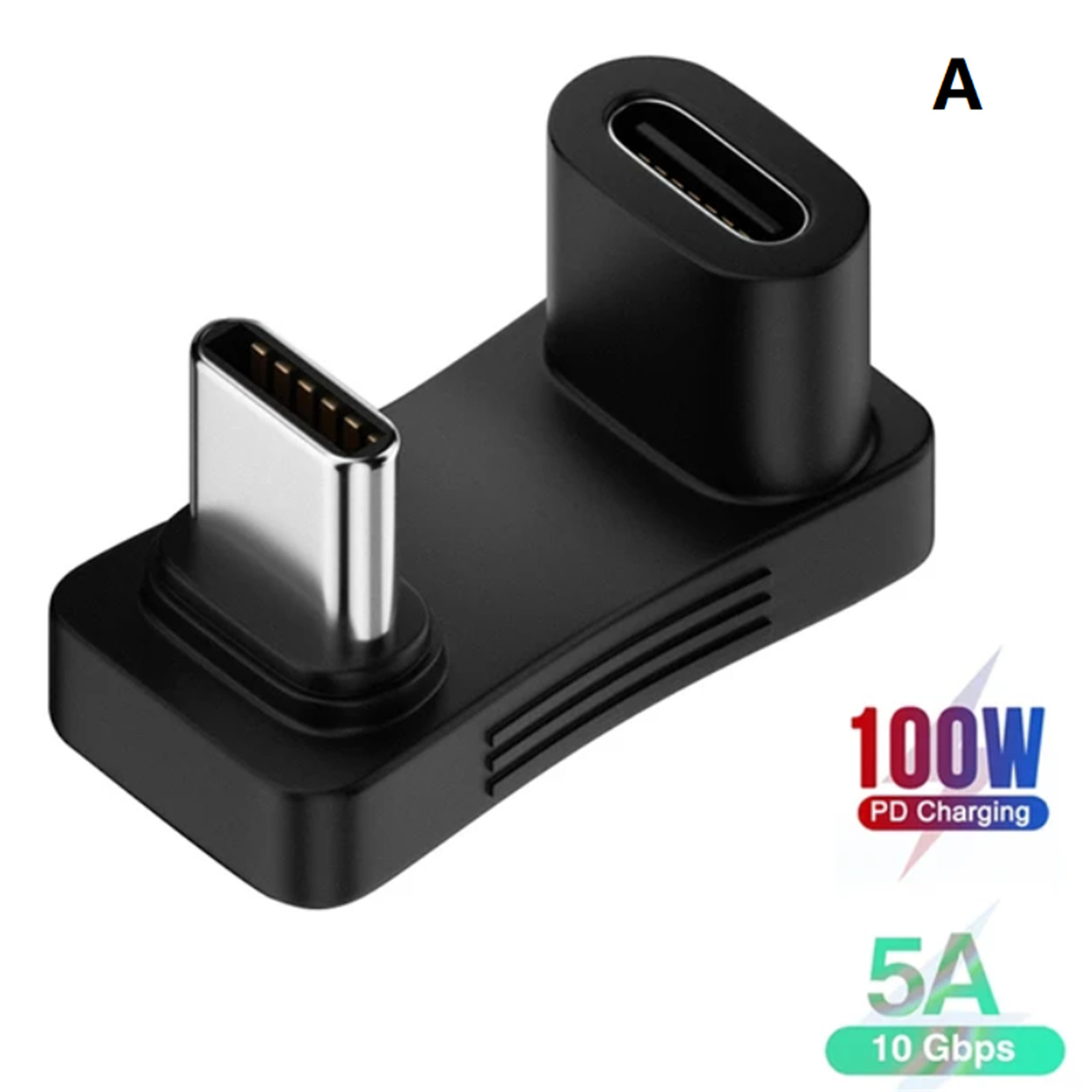 For Steam Deck 2 In 1 Extension Connector Type-C USB C Adapter Male To Female