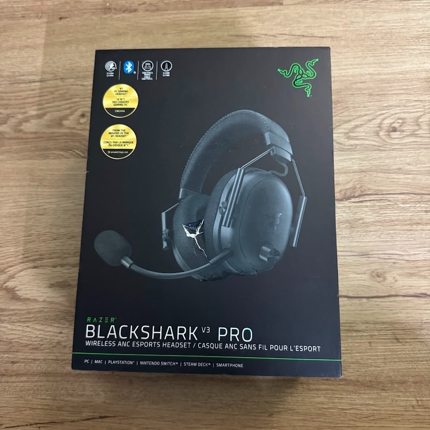 Razer BlackShark V3 Pro Wireless ANC Gaming Headset | Black RZ04-05400100-R3U1