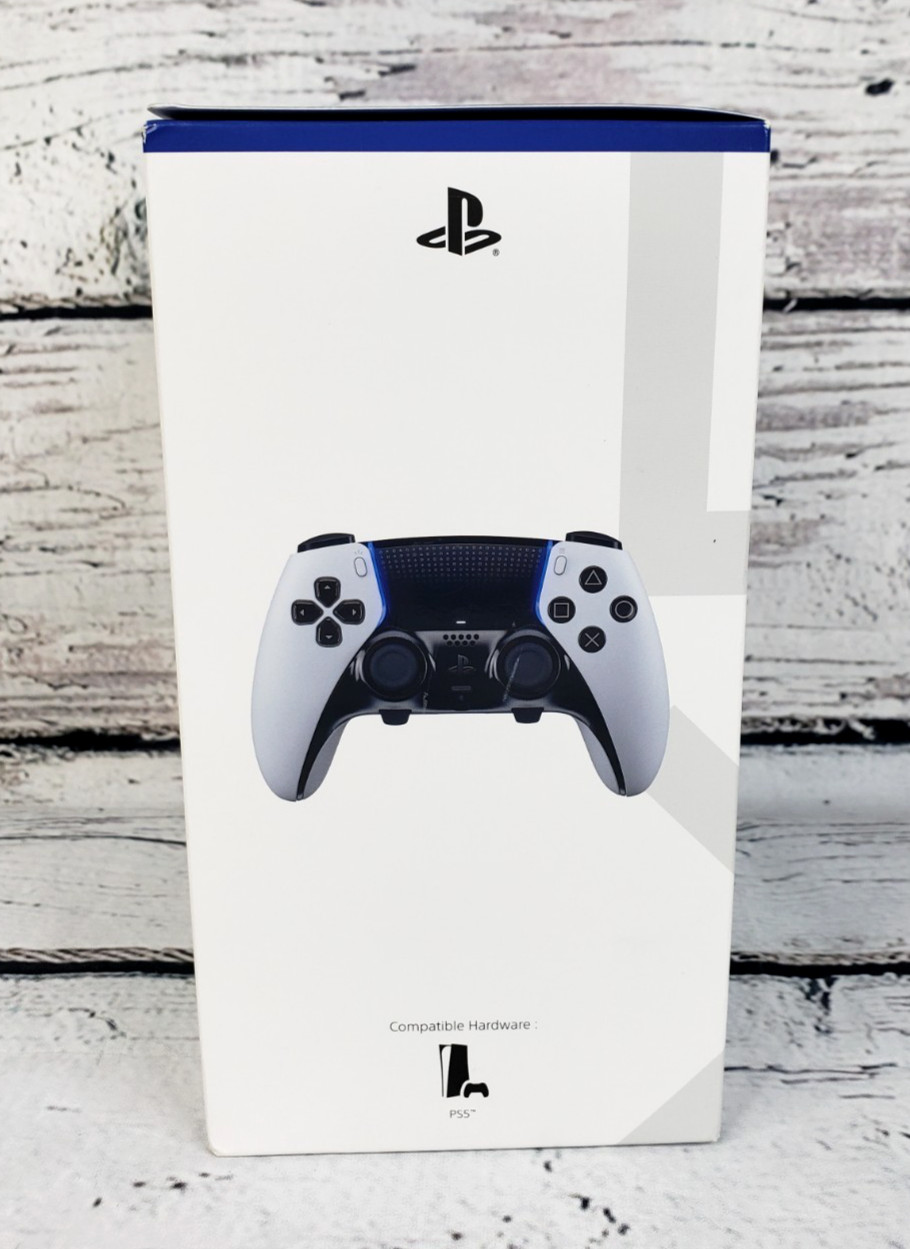 Sony PlayStation 5 DualSense Edge Wireless Controller PS5 White- NEW SEALED