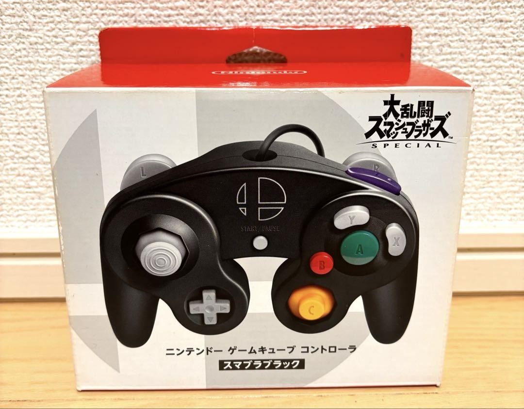 Nintendo Official Game Cube Controller Super Smash Bros Black Switch Ultimate 19