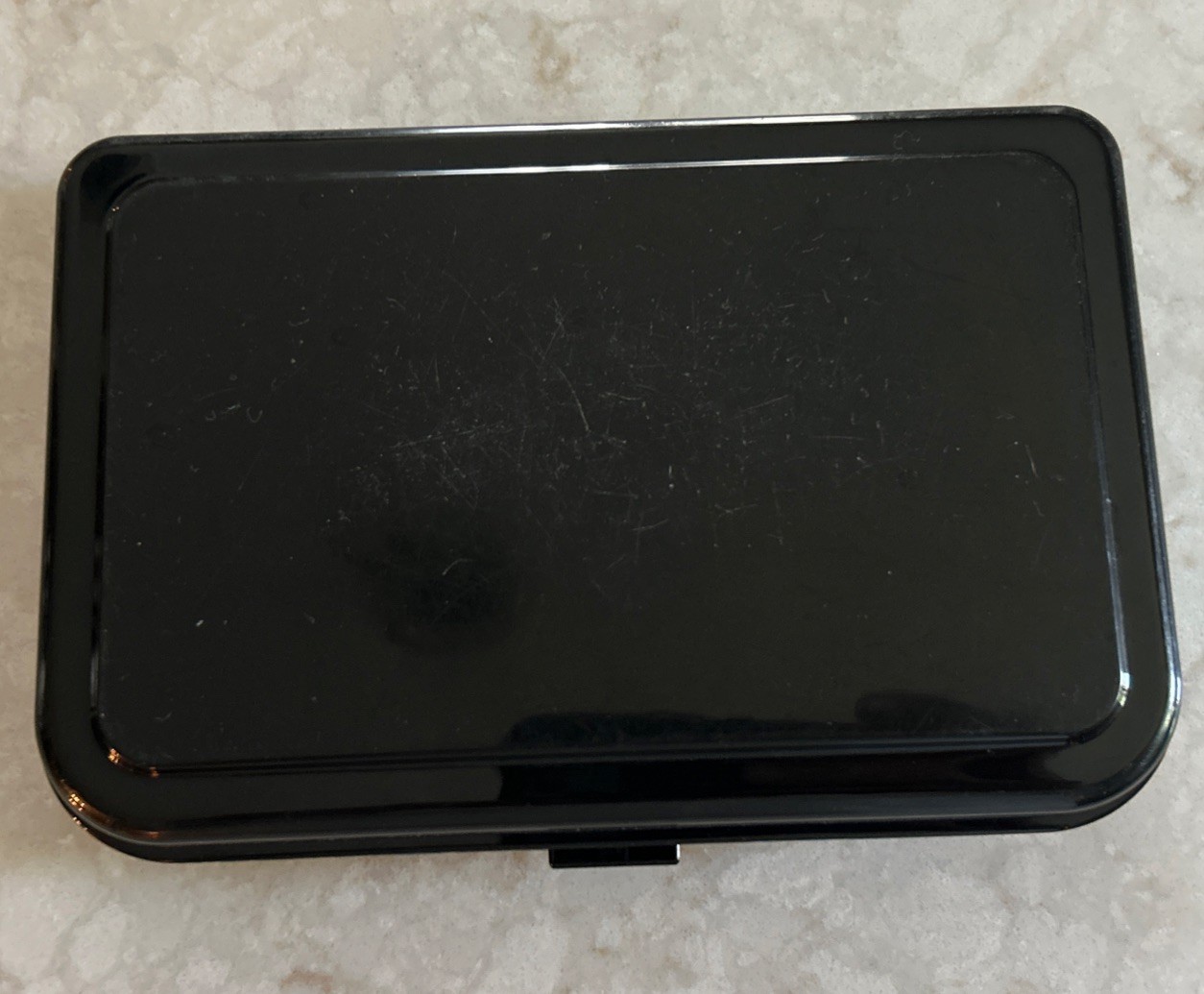 Nintendo DS Hard Shell Plastic Carrying Case USED BLACK BLUE FAST SHIPPING READ