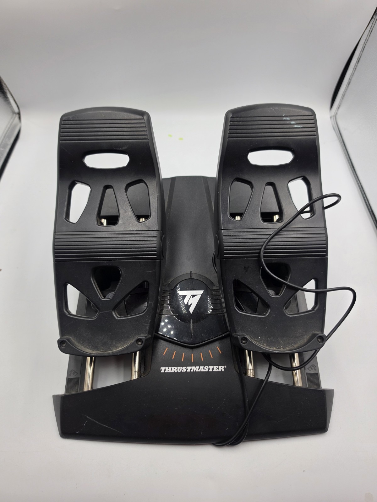 Thrustmaster Flight Rudder Pedals – Black – USB – TESTED – READ DESCRIPTION