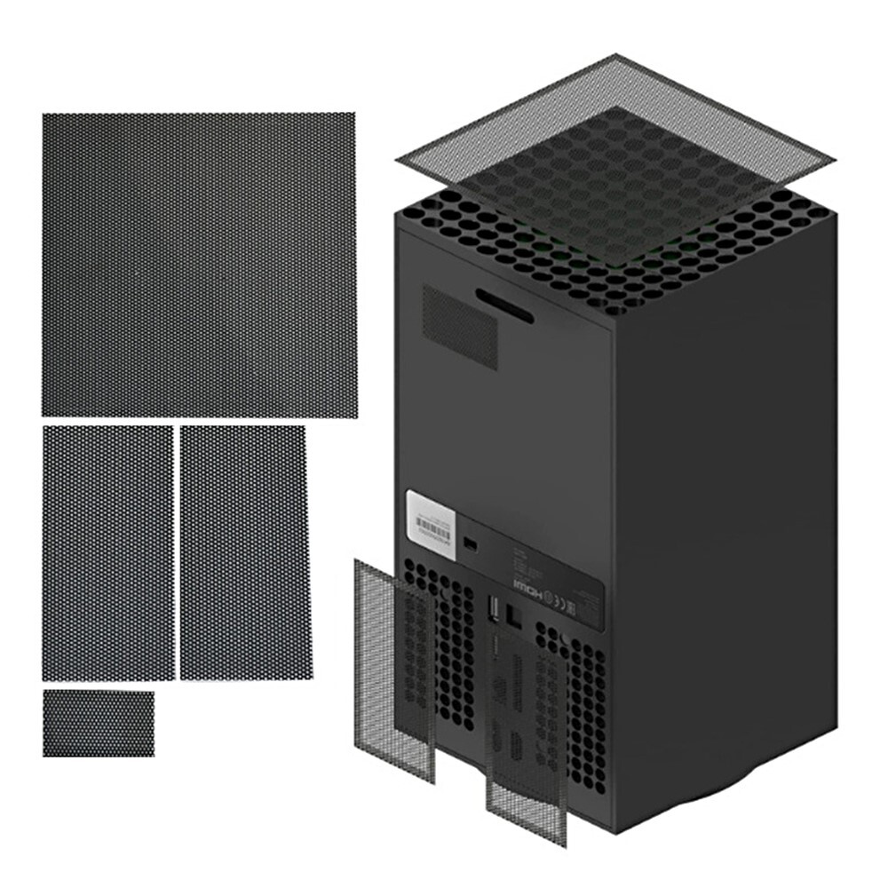 Essential Perfectly Fit Console PVC Protective Dust-Proof Mesh for Xbox Series X