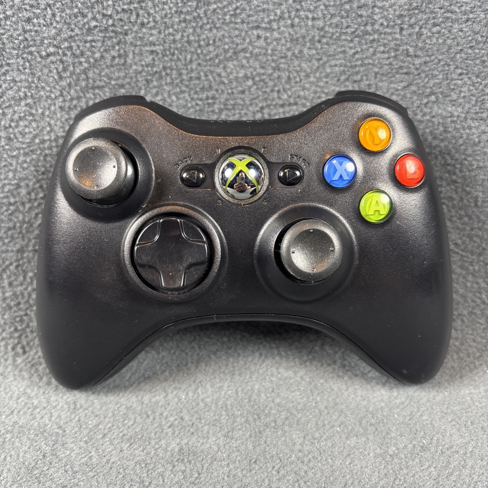 Xbox 360 – OEM Black Wireless Controller Model 1403 – Refurbished