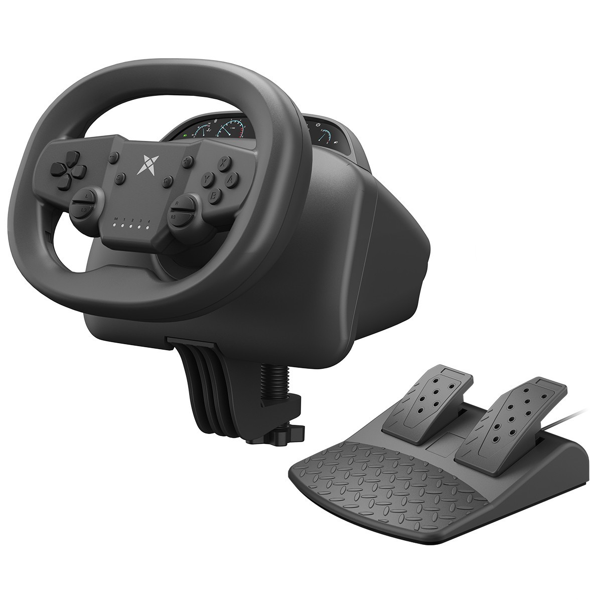 DOYO 7 types Universal Gaming Steering Wheel With Pedals & Shifter Fast Deliver