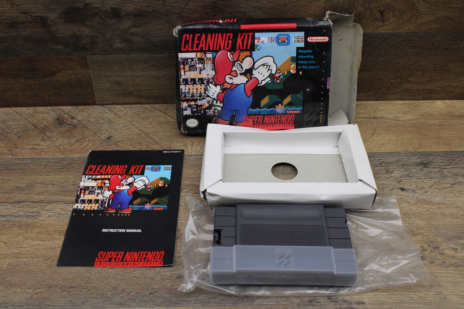 Super Nintendo Entertainment System Cleaning Kit – Super Nintendo SNES