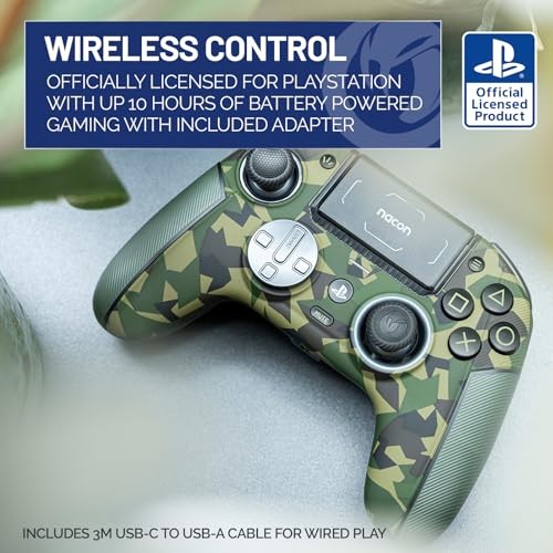 NACON REVOLUTION 5 PRO PLAYSTATION WIRELESS CONTROLLER PS5 PS4 PC FIELD G2U