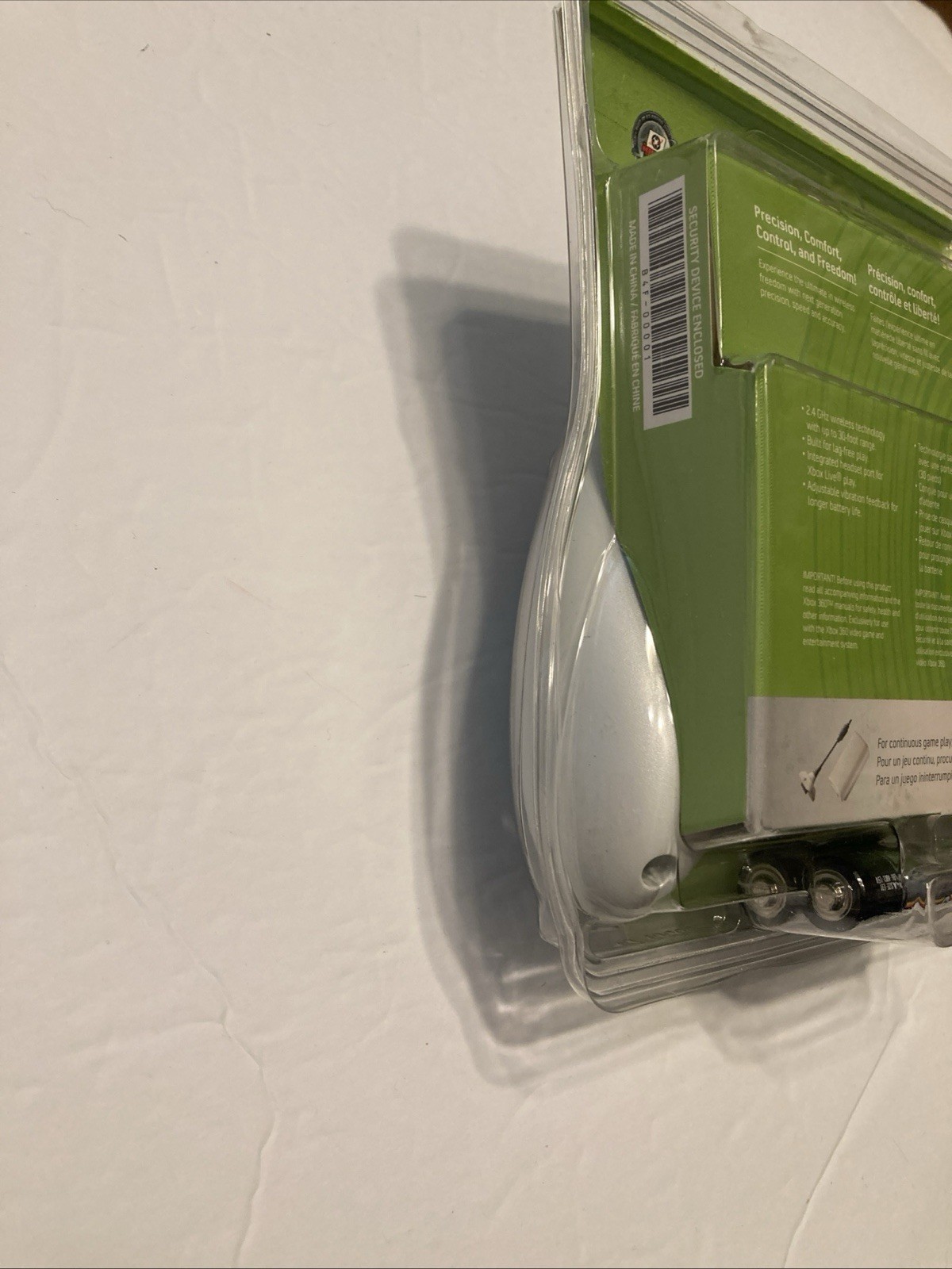 Microsoft Xbox 360 OEM Wireless White Controller 84F-00001