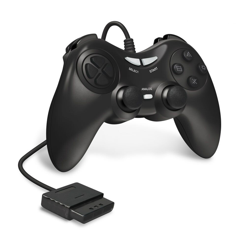 Armor3 PlayStation 2 Wired Game Controller for PS2 – Black