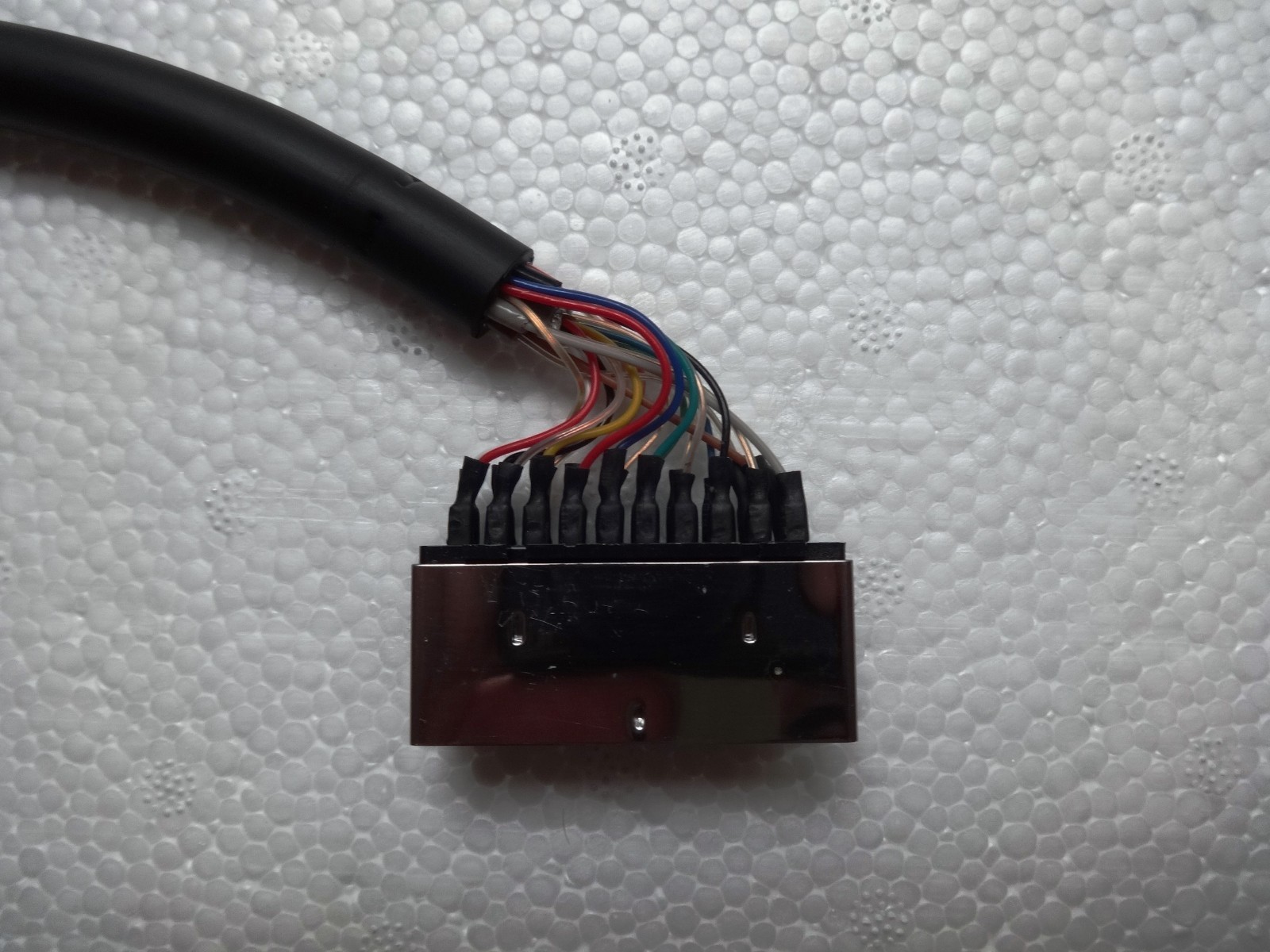 WOOKIEEWIN Male to Male RGB SCART Cable Premium Multicore Fully Shielded – 3ft