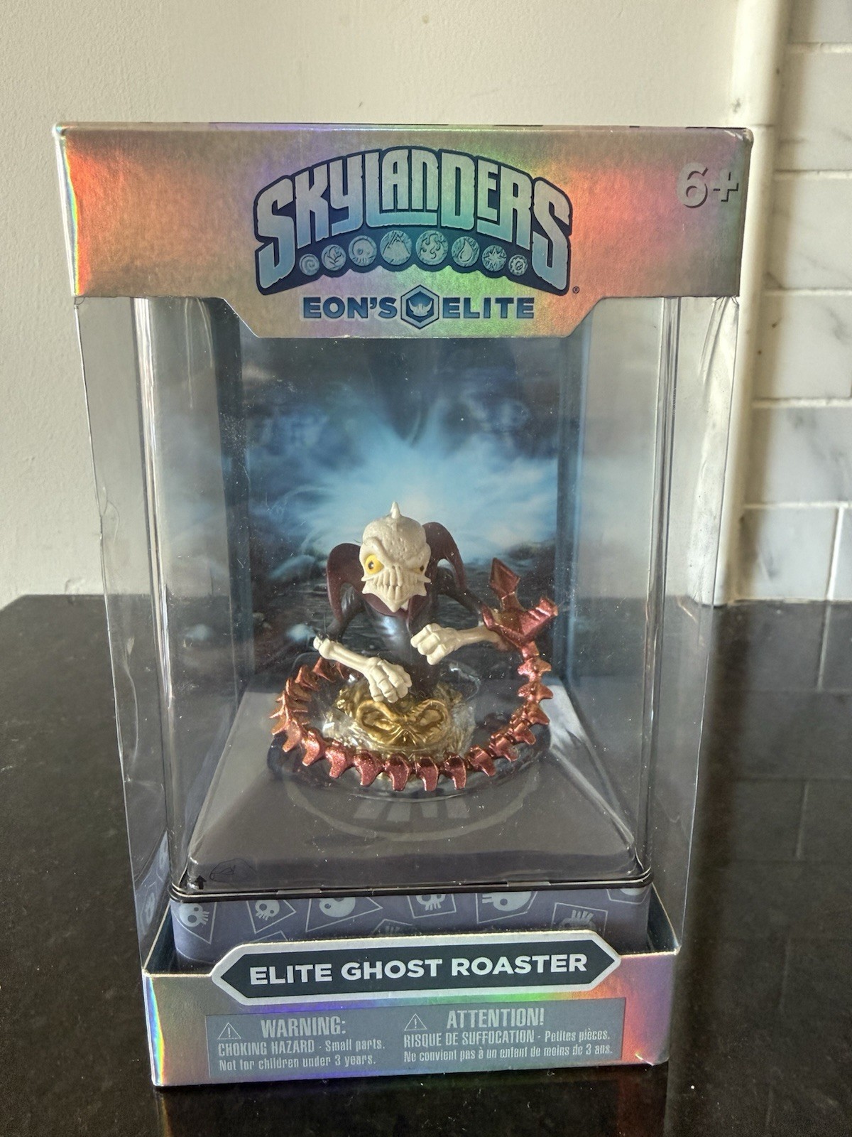 Skylanders Eon’s Elite Ghost Roaster Figure Display Case Activision, New in Box