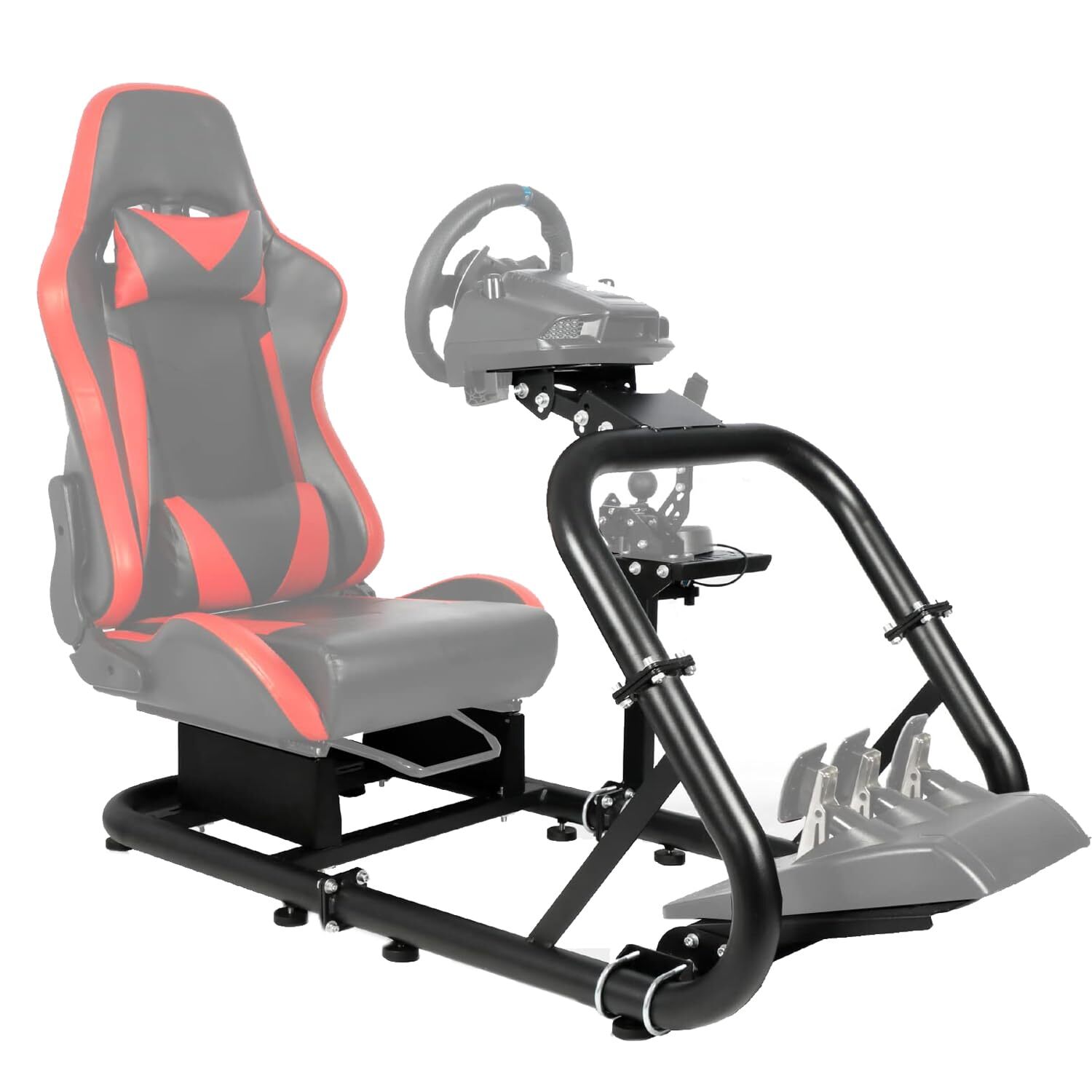 Used-Racing Simulator Cockpit Steering Wheel Mount For Logitech G29 G920 Fanatec