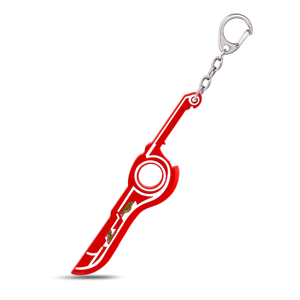 Xenoblade Keychain MONADO Sword Key Ring Weapon Model Nintendo Promotion