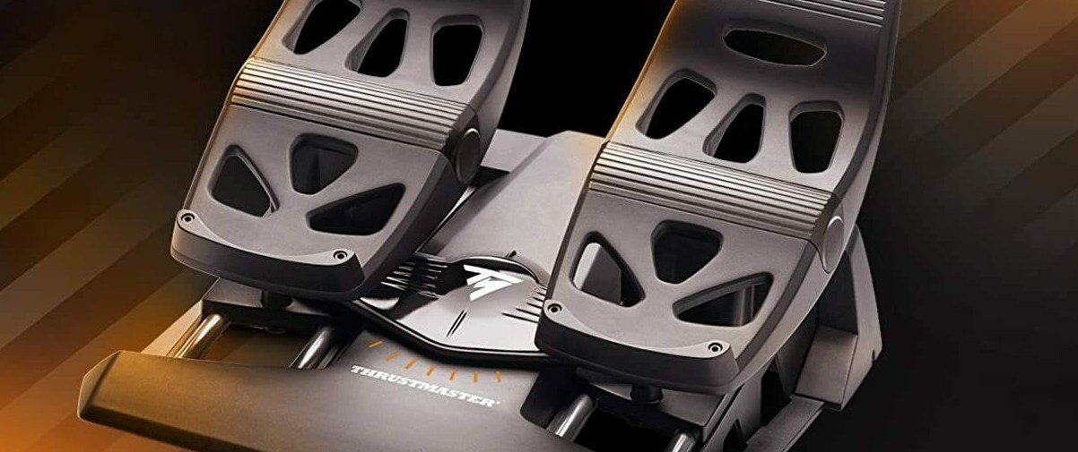 Thrustmaster T.Flight Rudder Pedals for PS5 PS4 XBOX Series X/S One PC