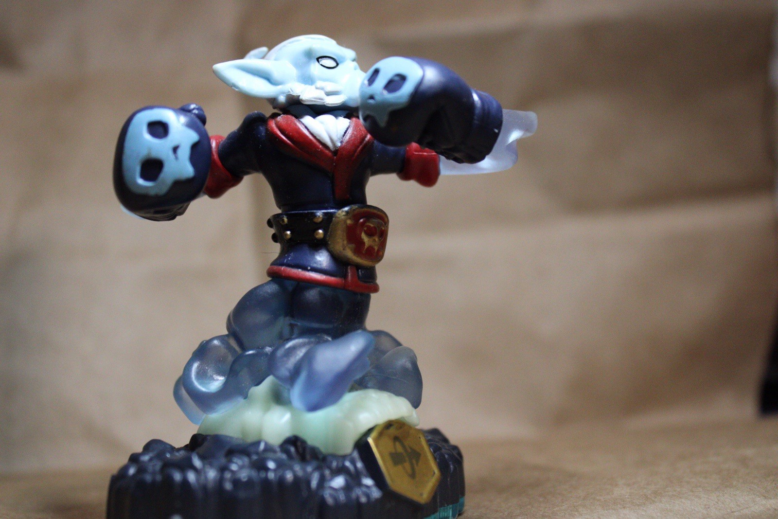 Lot of 4 Skylanders SWAP Force Blast Zone Wash Buckler Rubble Rouser Spy Rise