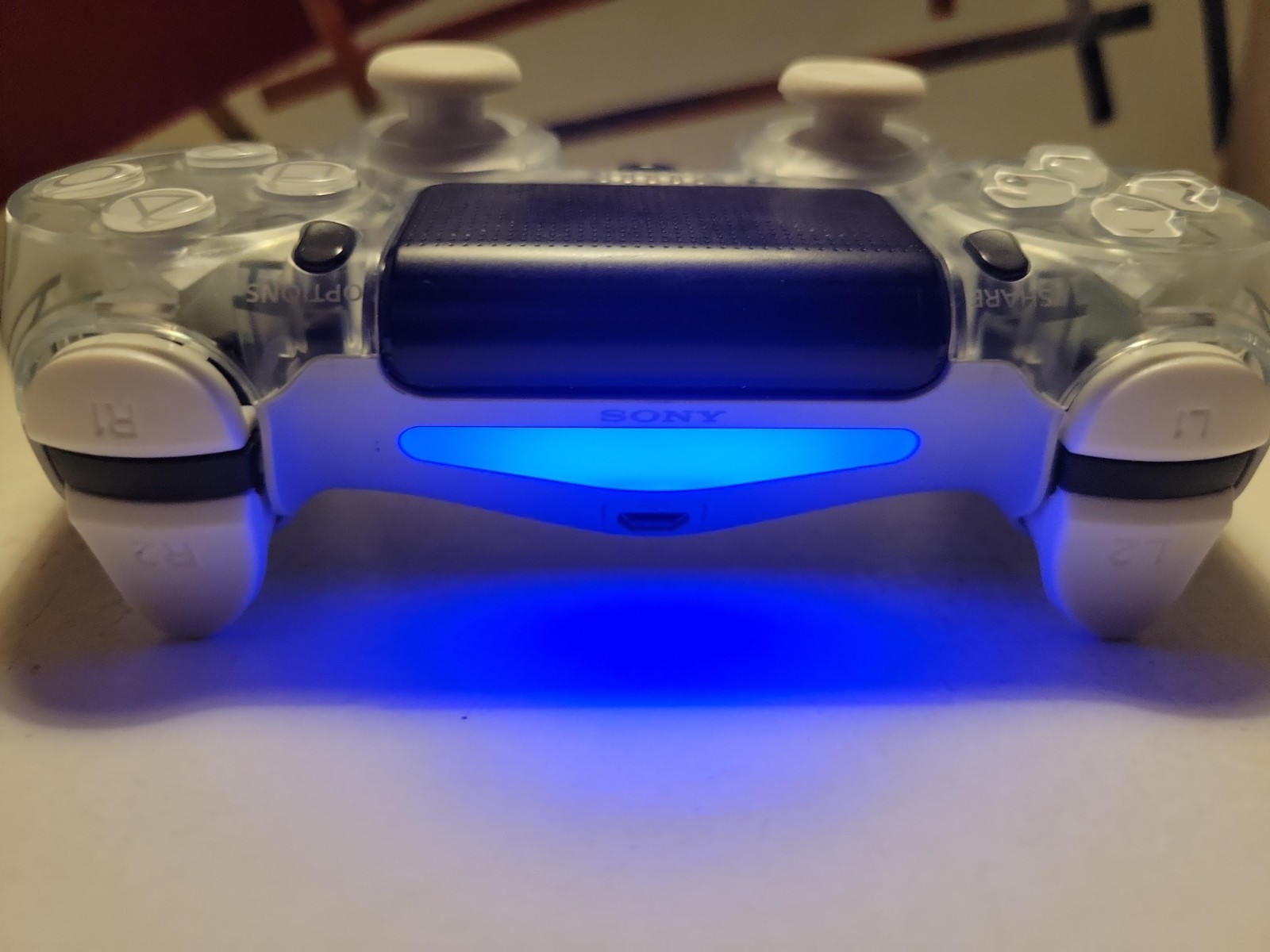 Mouse Click Sony DualShock 4 Controller PlayStation 4 PS4 – Custom Crystal
