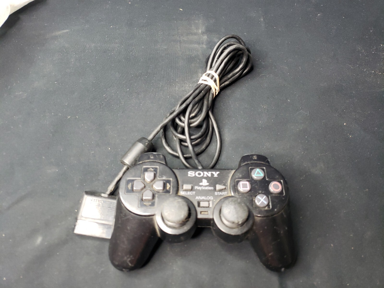 Sony DualShock 2 SCPH-10010 Controller Black PS2 PlayStation 2 OEM