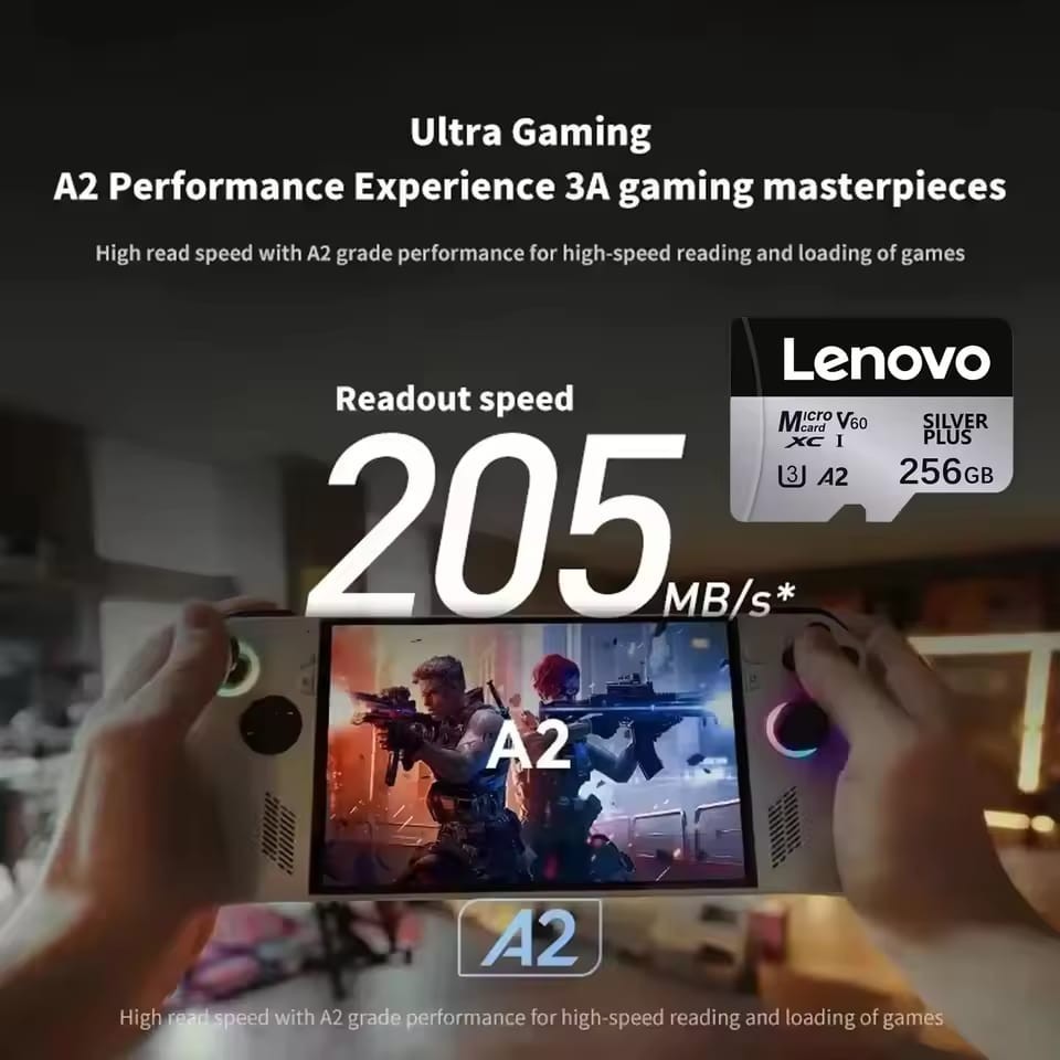 LENOVO 1TB 512GB 256GB 128GB Micro TF SD Card High Speed Class Flash Memory