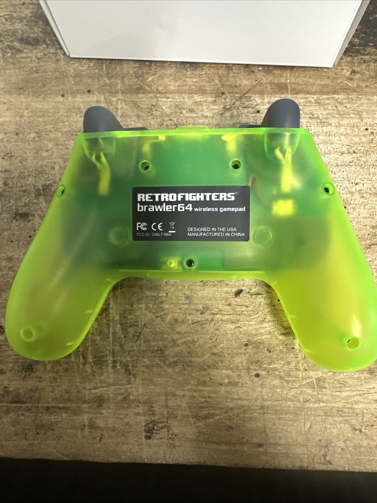 Brawler 64 Wireless Controller for Gaming Extreme Green
