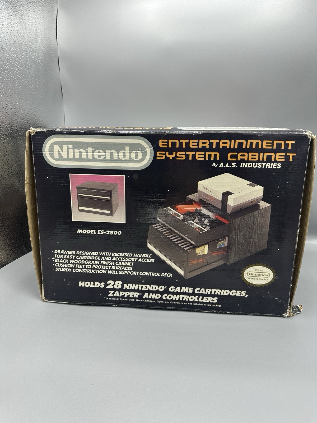 Entertainment System Cabinet (Nintendo NES) NEW ALS A.L.S ES-2800