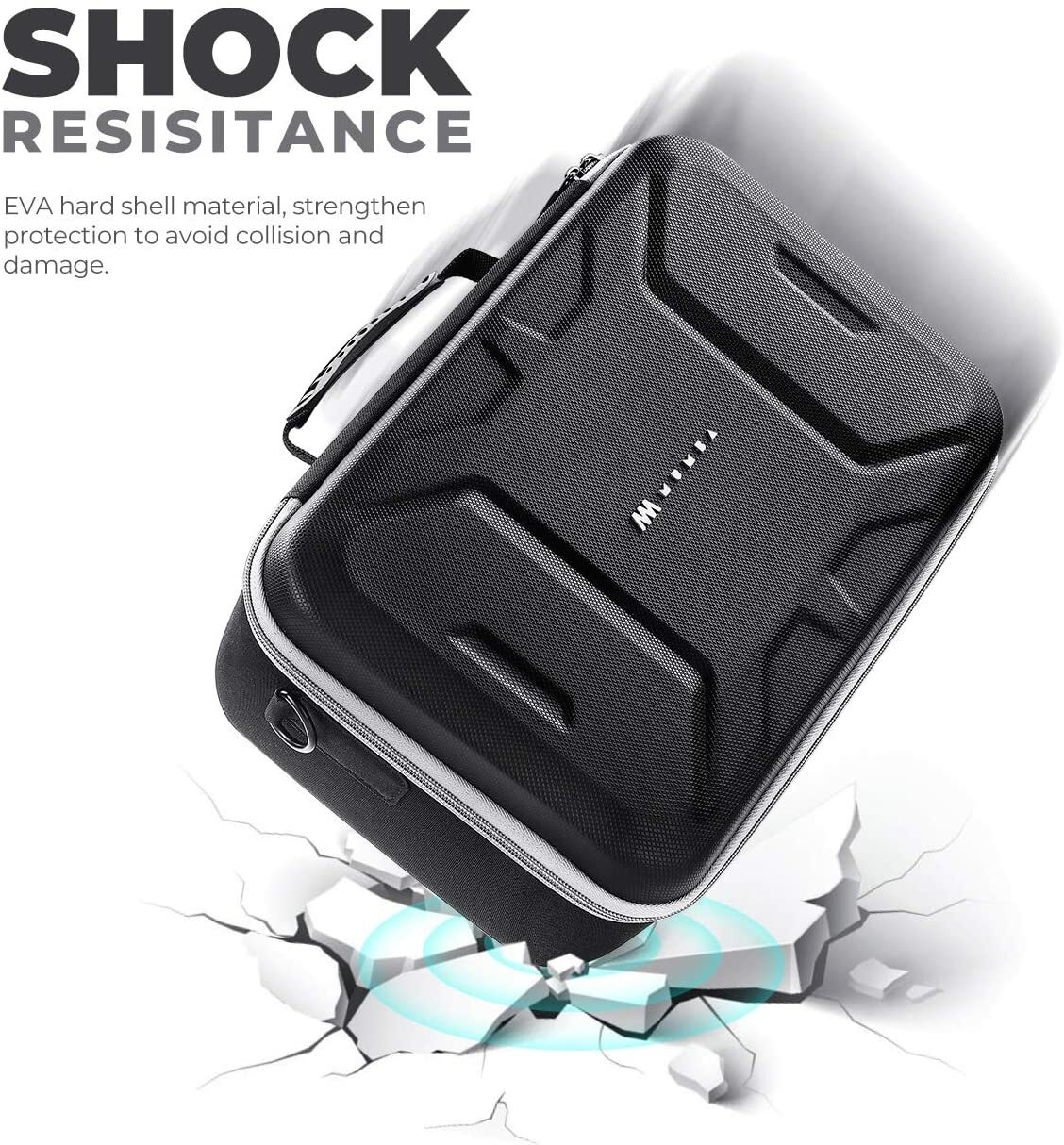 Mumba For Nintendo Switch Carrying Case Large Capacity Hard Travel Friendly Bag