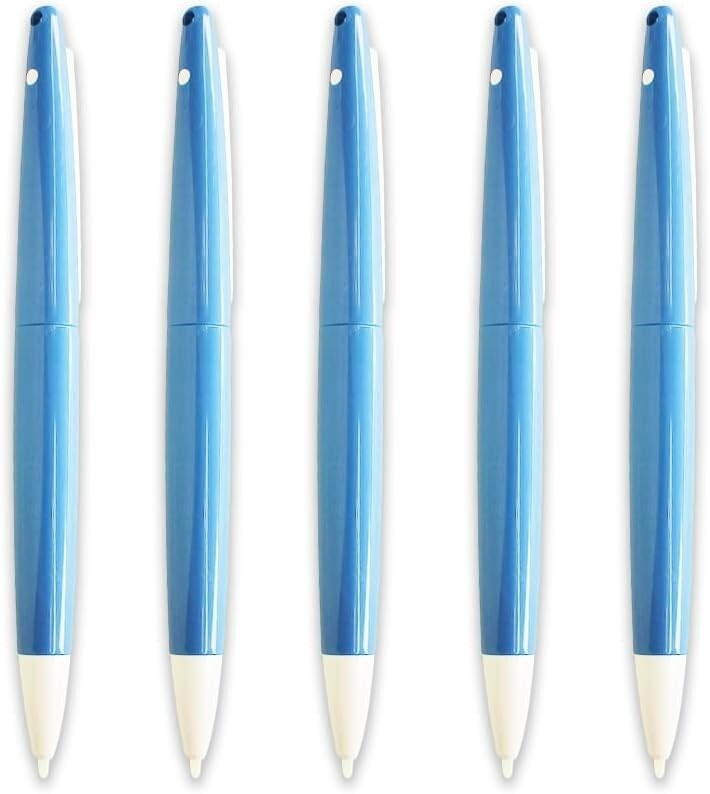 5X Original Universal Touch Stylus Big Pen for Nintendo DSi XL LL Blue and White