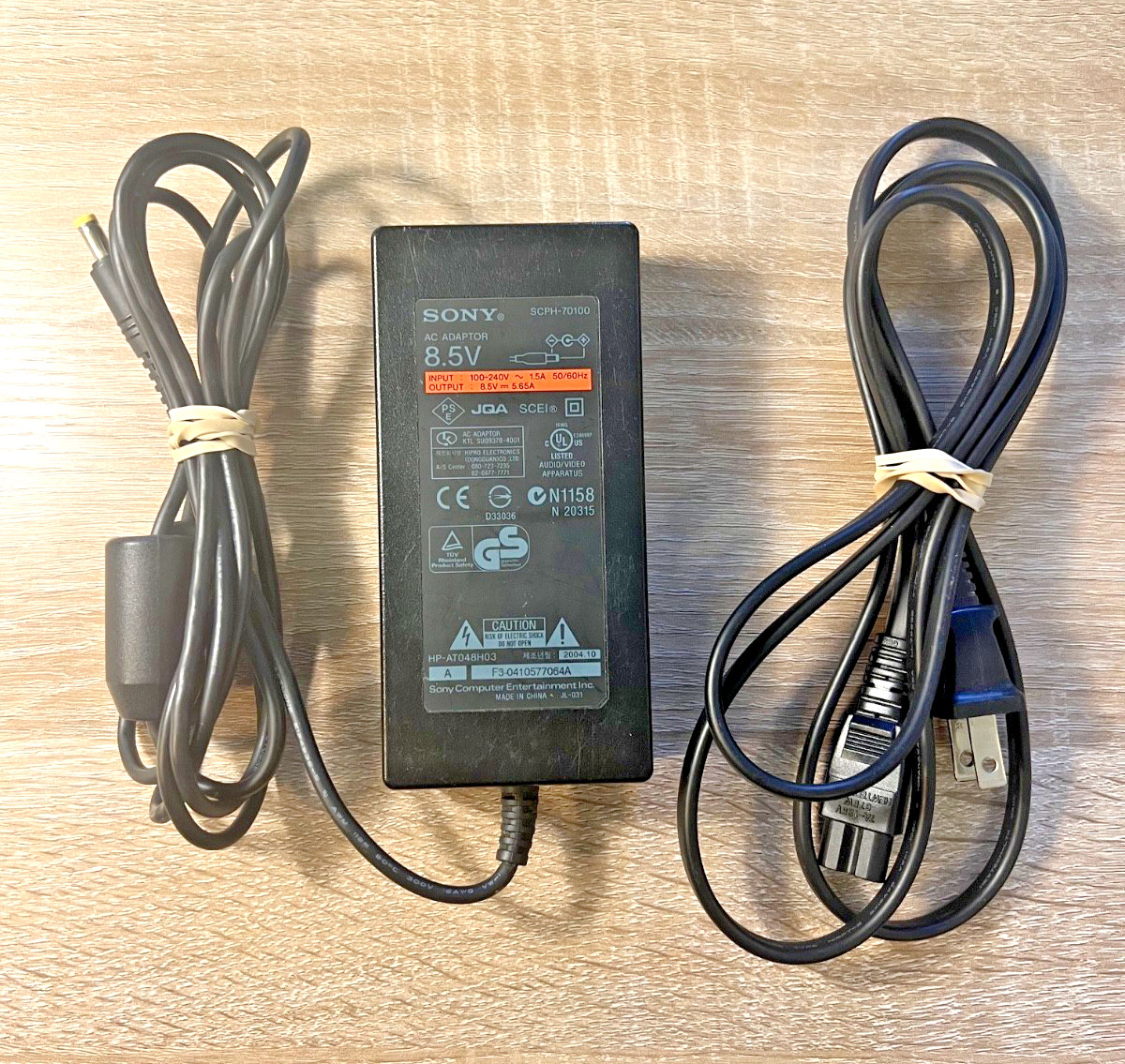 Sony Playstation 2 PS2 Slim AC Adapter Power Supply 8.5v Original OEM Genuine