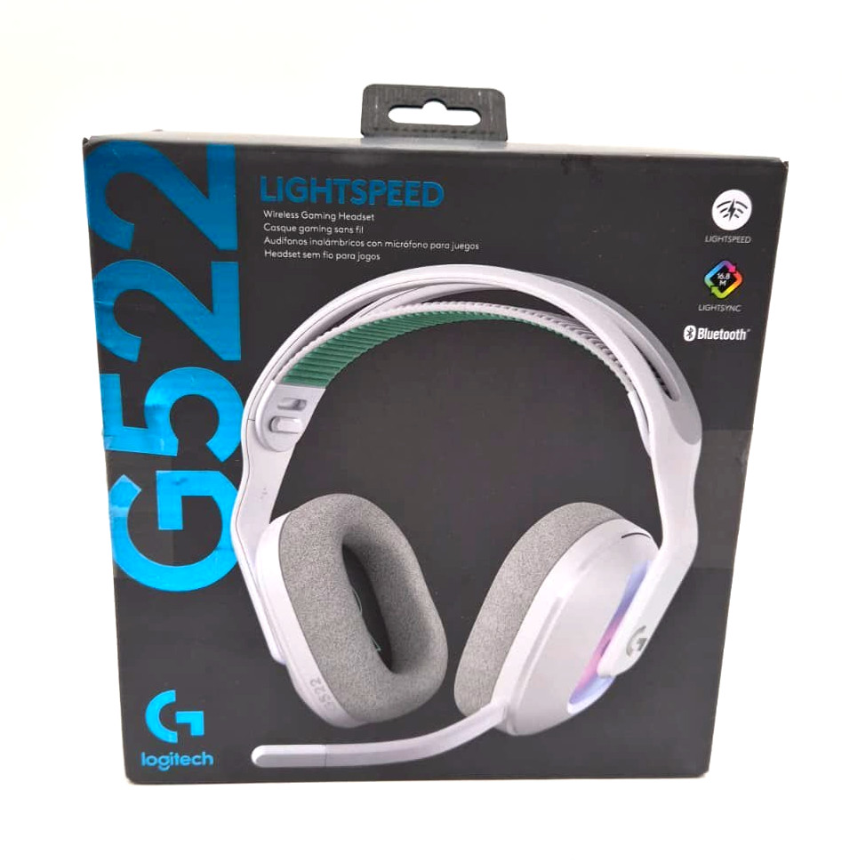 Logitech G522 Lightspeed Wireless Bluetooth White Gaming Headset