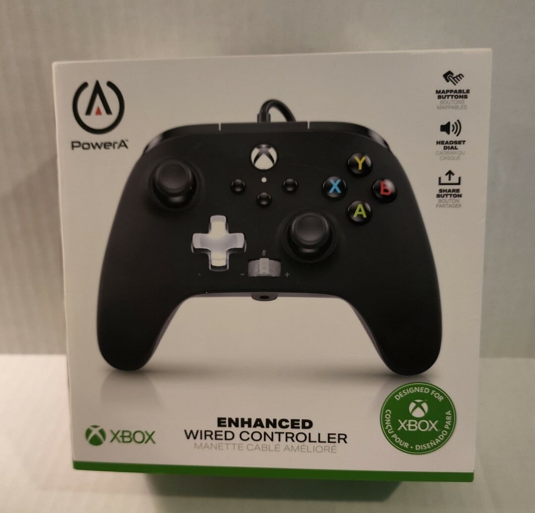 PowerA Enhanced Wired Controller for Xbox Series X/S – Black Brand New