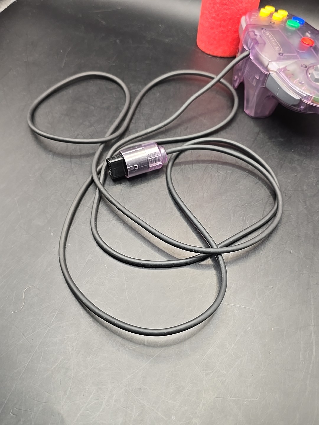 OEM Nintendo 64 Atomic Purple Controller NUS-005