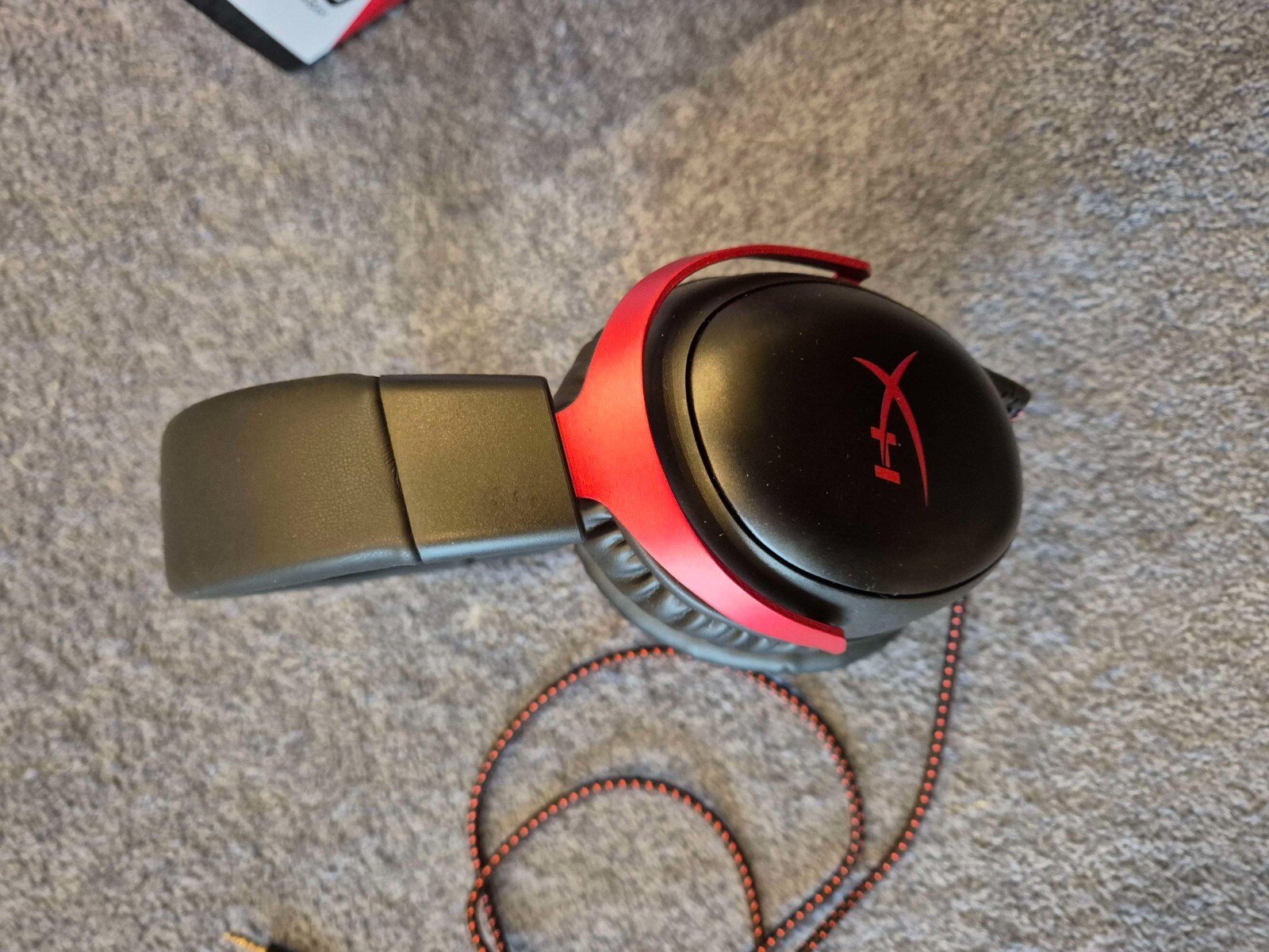 HyperX Cloud III Over-Ear Gaming Headset – Black/Red “GRADE A”