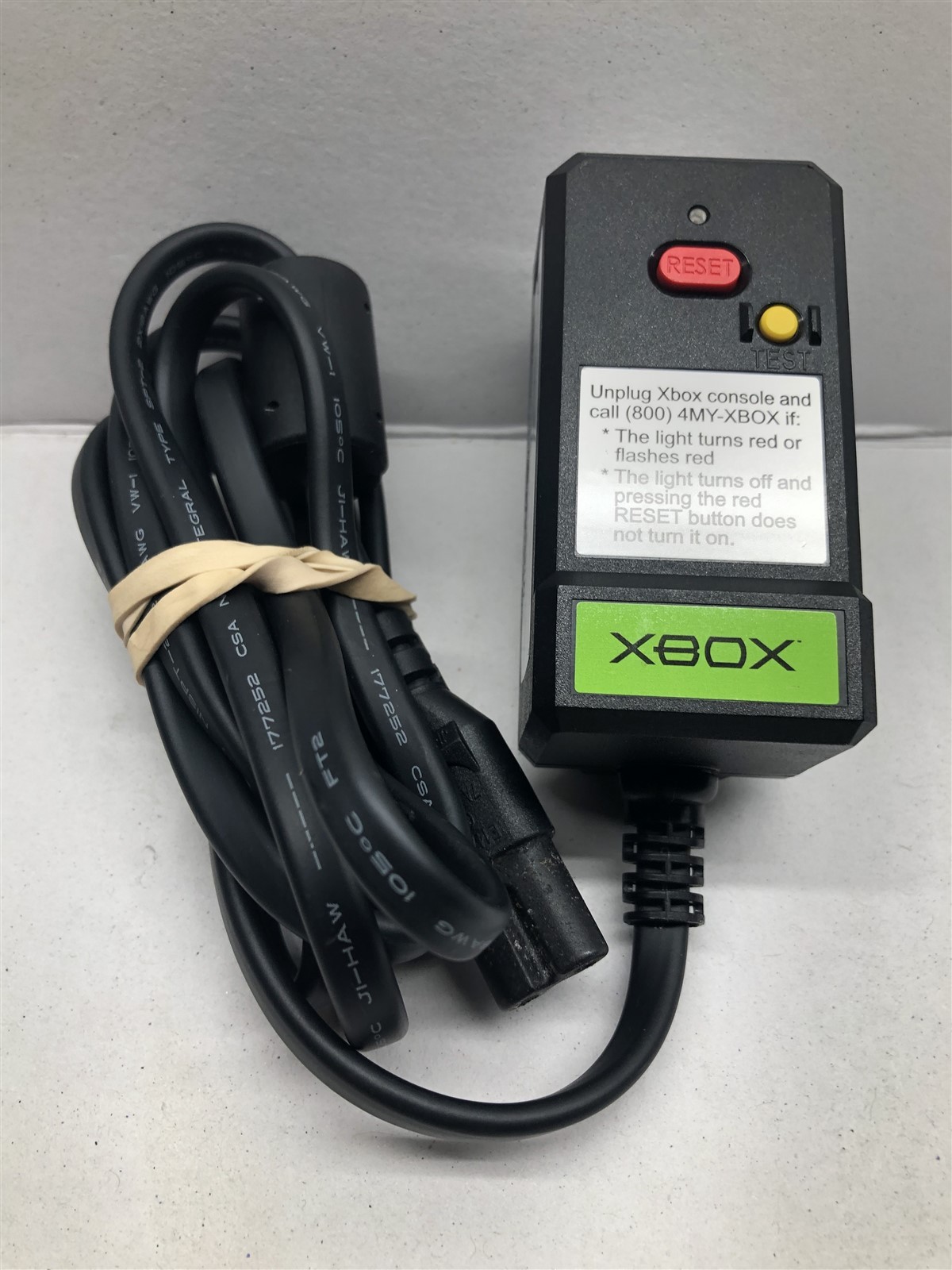 Microsoft Xbox Original X800563-100 Protection Power Adapter Cord – Tested